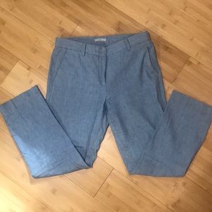 GAP Light blue linen pants.